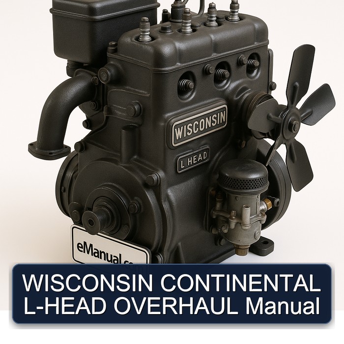 WISCONSIN CONTINENTAL L-HEAD OVERHAUL Manual