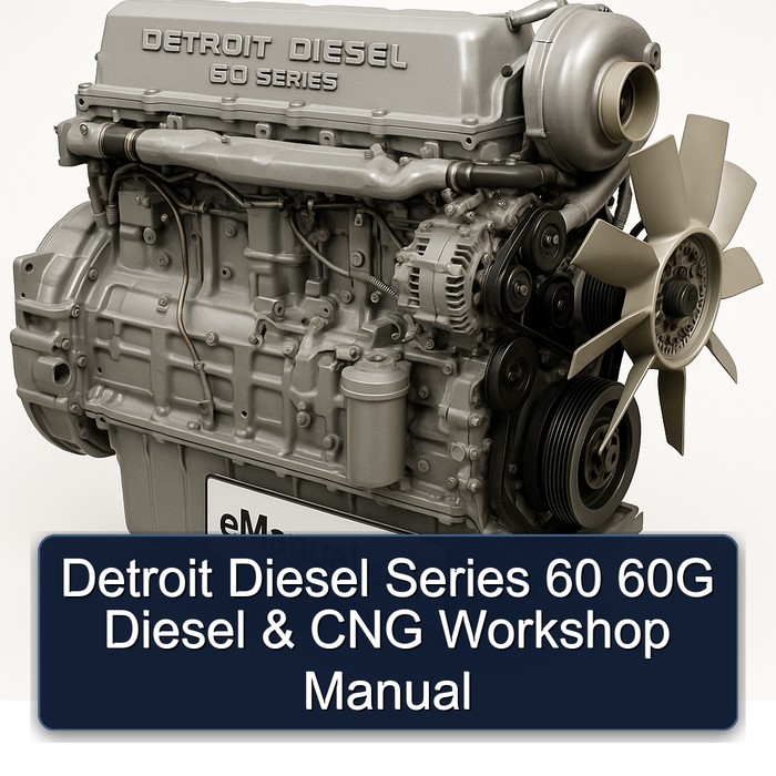 Detroit Diesel Series 60 60G Diesel & CNG Workshop Manual