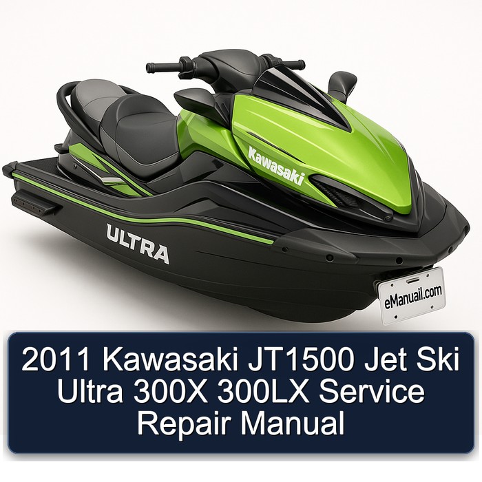 2011 Kawasaki JT1500 Jet Ski Ultra 300X 300LX Service Repair Manual