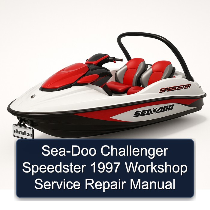 Sea-Doo Challenger Speedster 1997 Workshop Service Repair Manual