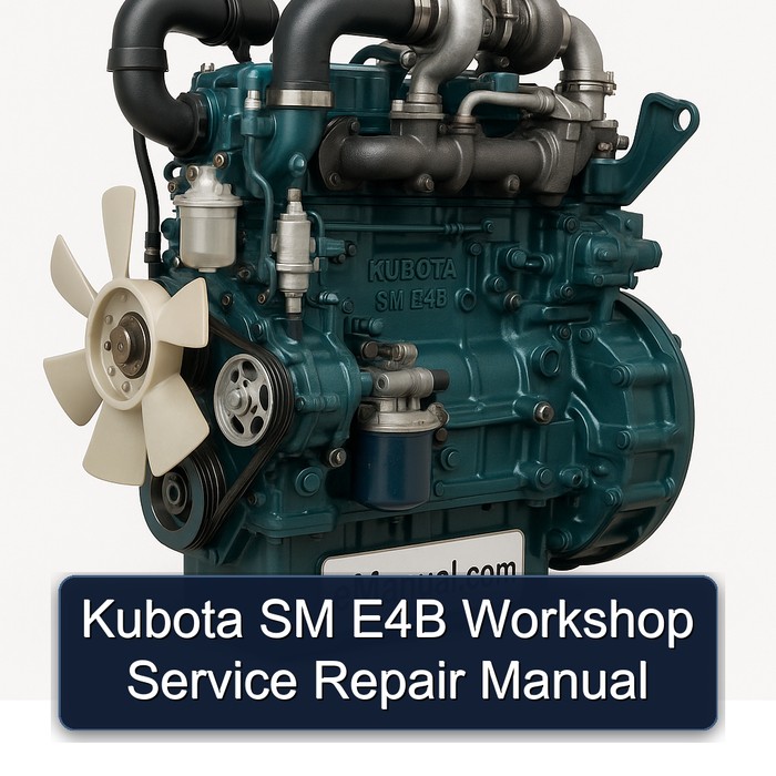Kubota SM E4B Workshop Service Repair Manual