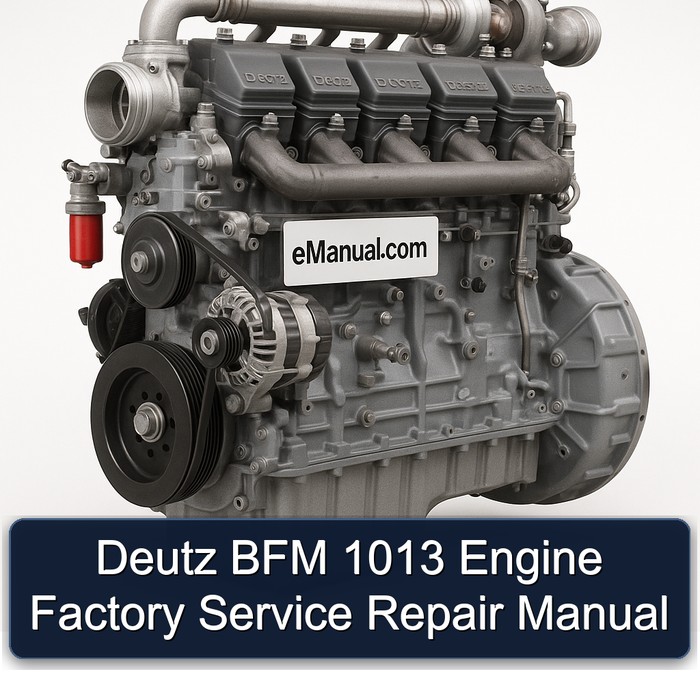 Deutz BFM 1013 Engine Factory Service Repair Manual