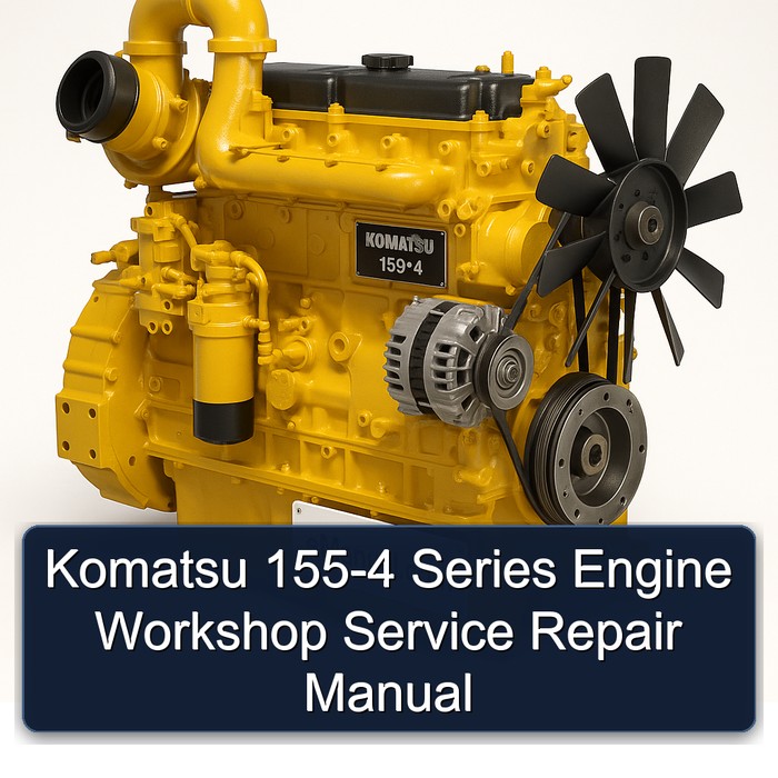 Komatsu 155-4 Series Engine Workshop Service Repair Manual