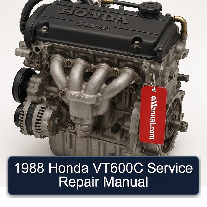 1988 Honda VT600C Service Repair Manual