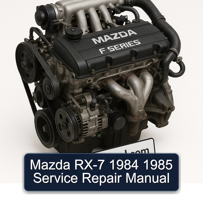 Mazda RX-7 1984 1985 Service Repair Manual