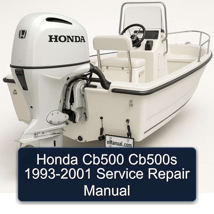 Honda Cb500 Cb500s 1993-2001 Service Repair Manual