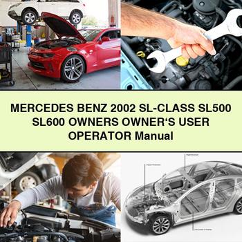 Mercedes Benz 2002 SL-Class SL500 SL600 Owners Owner\'s User Operator Manual