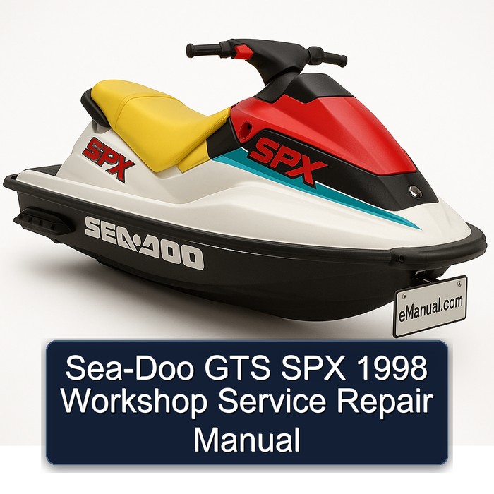 Sea-Doo GTS SPX 1998 Workshop Service Repair Manual