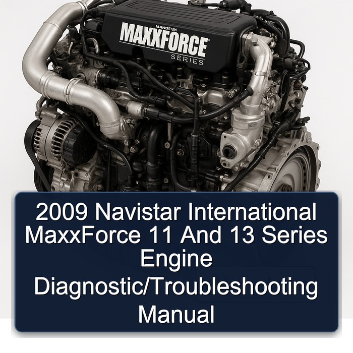 2009 Navistar International MaxxForce 11 And 13 Series Engine Diagnostic/Troubleshooting Manual
