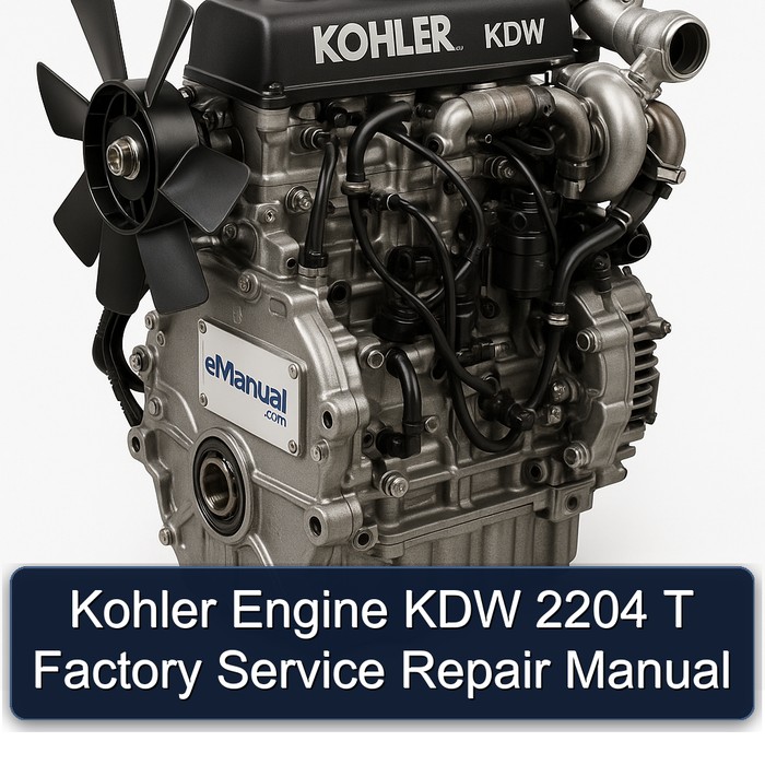 Kohler Engine KDW 2204 T Factory Service Repair Manual
