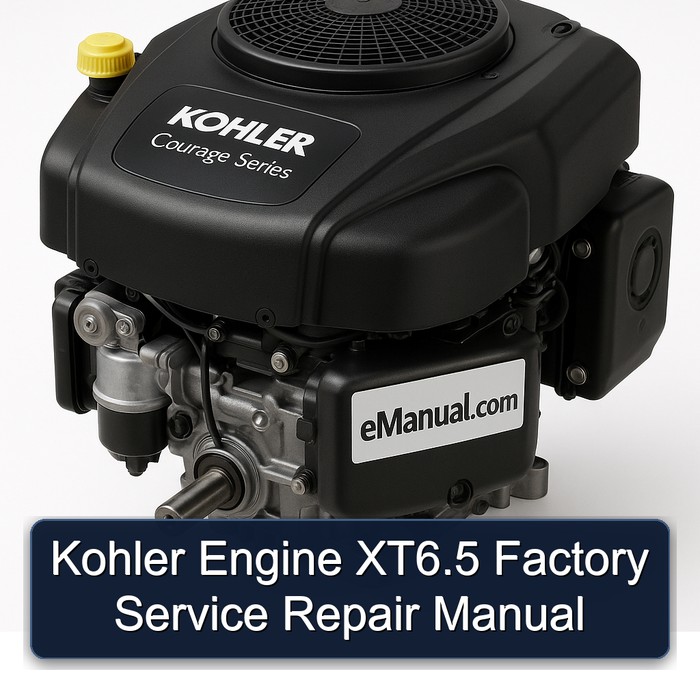 Kohler Engine XT6.5 Factory Service Repair Manual