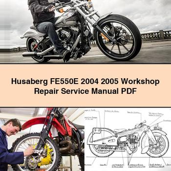 Husaberg FE550E 2004 2005 Workshop Repair Service Manual PDF Download