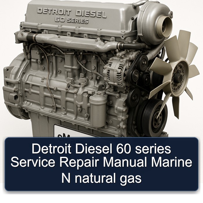 Detroit Diesel 60 series Service Repair Manual Marine N natural gas