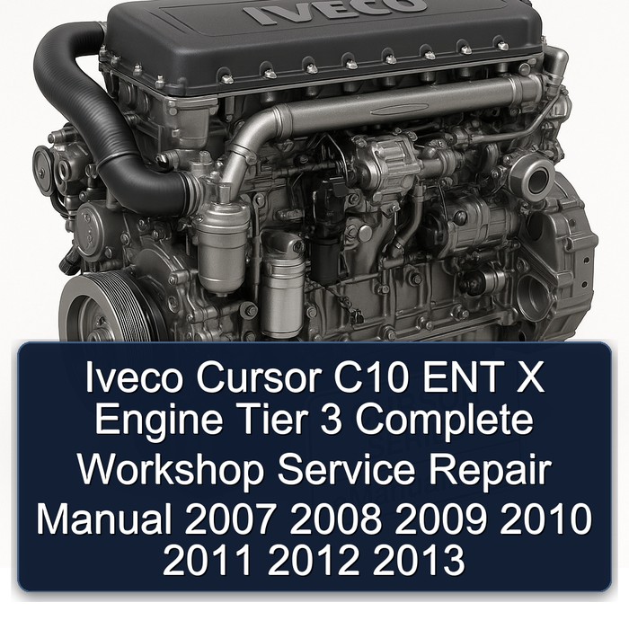 Iveco Cursor C10 ENT X Engine Tier 3 Complete Workshop Service Repair Manual 2007 2008 2009 2010 2011 2012 2013