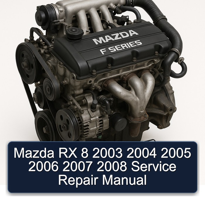 Mazda RX 8 2003 2004 2005 2006 2007 2008 Service Repair Manual