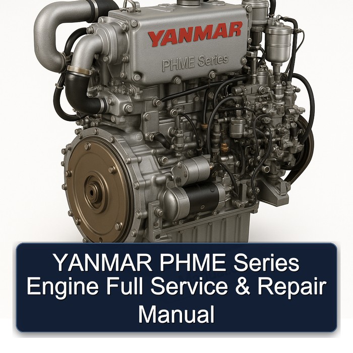 YANMAR PHME Series Engine Full Service & Repair Manual