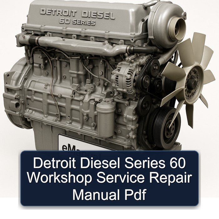 Detroit Diesel Series 60 Workshop Service Repair Manual Pdf