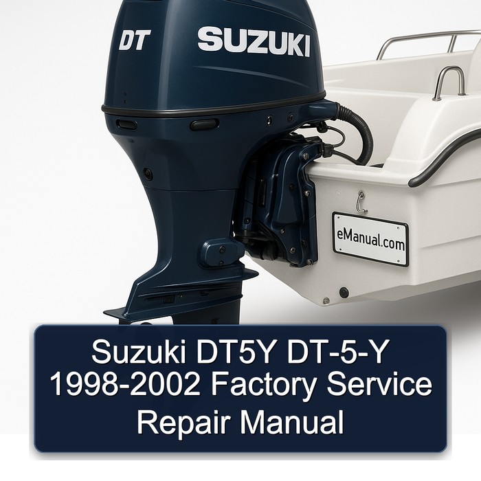 Suzuki DT5Y DT-5-Y 1998-2002 Factory Service Repair Manual