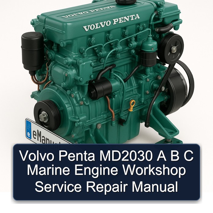 Volvo Penta MD2030 A B C Marine Engine Workshop Service Repair Manual