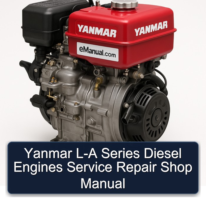 Yanmar L-A Series Diesel Engines Service Repair Shop Manual