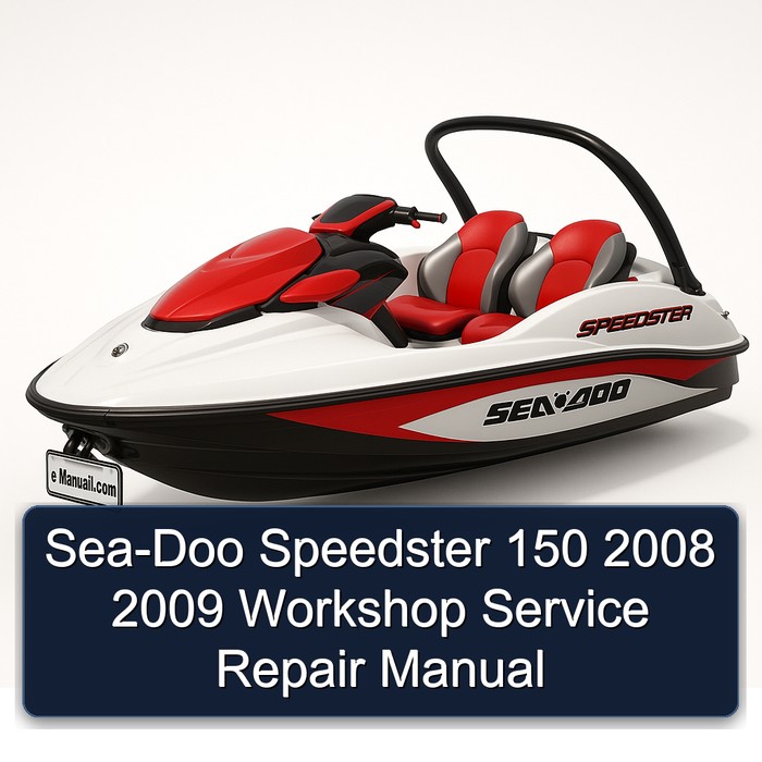 Sea-Doo Speedster 150 2008 2009 Workshop Service Repair Manual