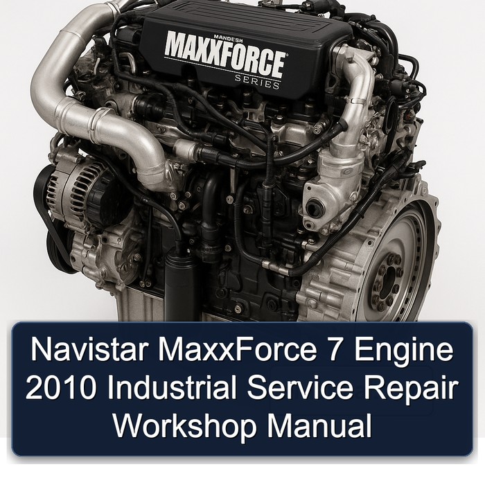 Navistar MaxxForce 7 Engine 2010 Industrial Service Repair Workshop Manual
