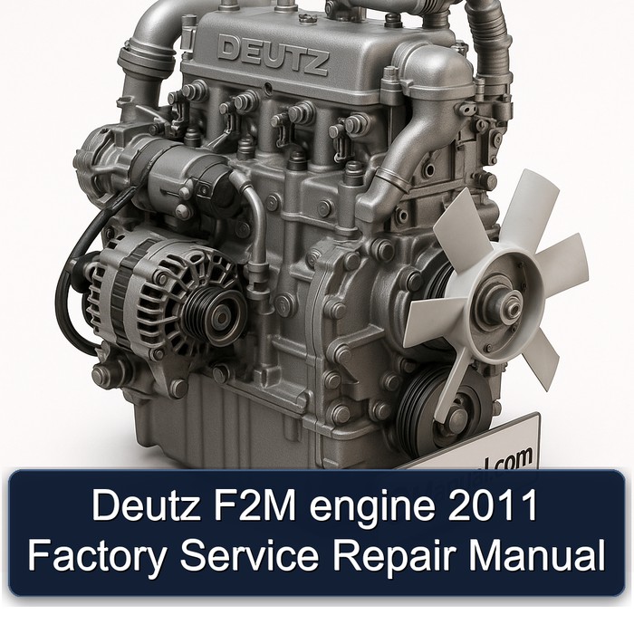Deutz F2M engine 2011 Factory Service Repair Manual