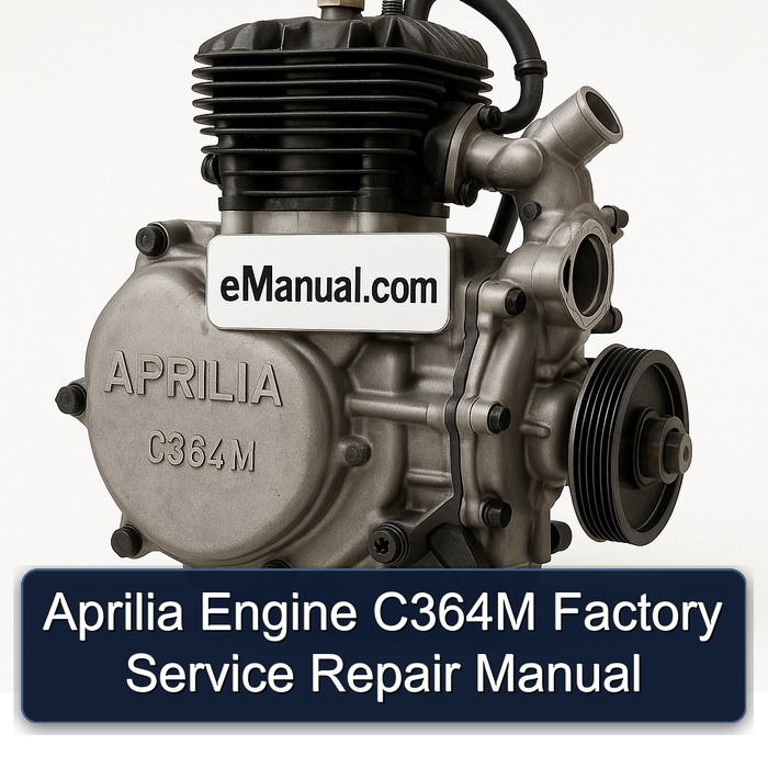 Aprilia Engine C364M Factory Service Repair Manual