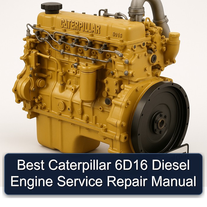 Best Caterpillar 6D16 Diesel Engine Service Repair Manual