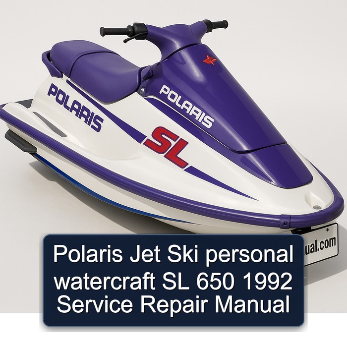 Polaris Jet Ski personal watercraft SL 650 1992 Service Repair Manual