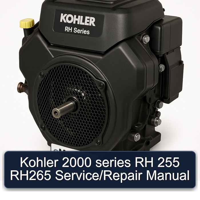 Kohler 2000 series RH 255 RH265 Service/Repair Manual