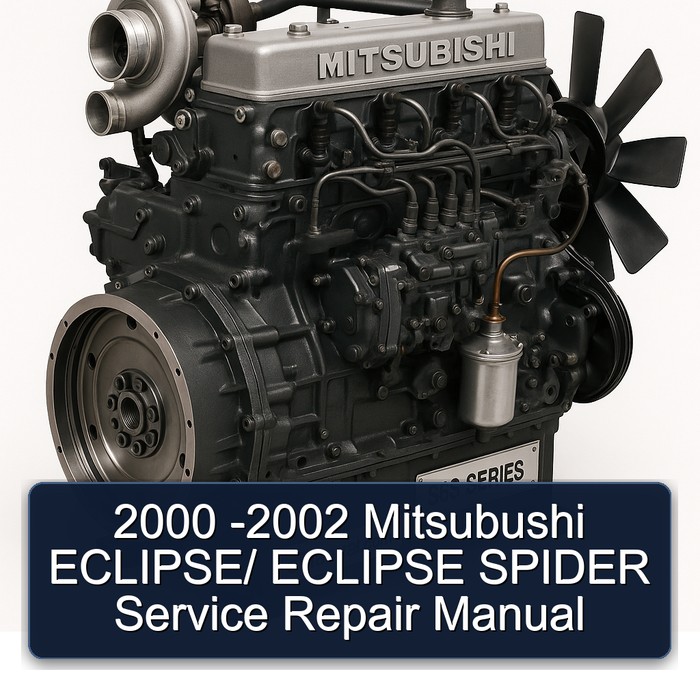 2000 -2002 Mitsubushi ECLIPSE/ ECLIPSE SPIDER Service Repair Manual