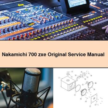 Nakamichi 700 zxe Original Service Repair Manual
