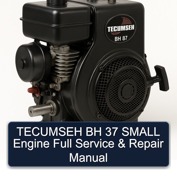 TECUMSEH BH 37 SMALL Engine Full Service & Repair Manual