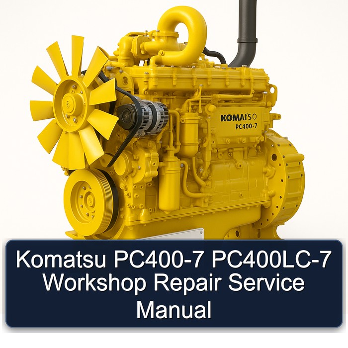 Komatsu PC400-7 PC400LC-7 Workshop Repair Service Manual