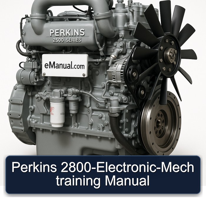 Perkins 2800-Electronic-Mech training Manual