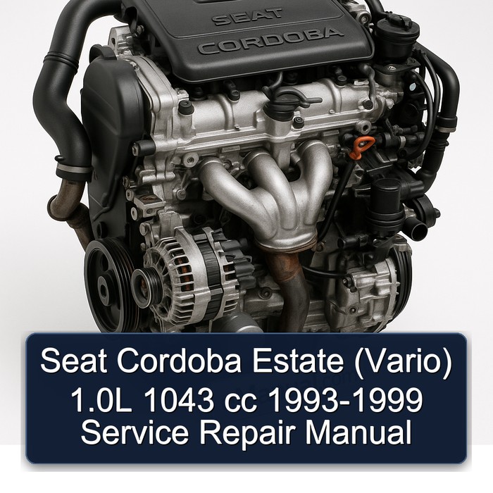 Seat Cordoba Estate (Vario) 1.0L 1043 cc 1993-1999 Service Repair Manual