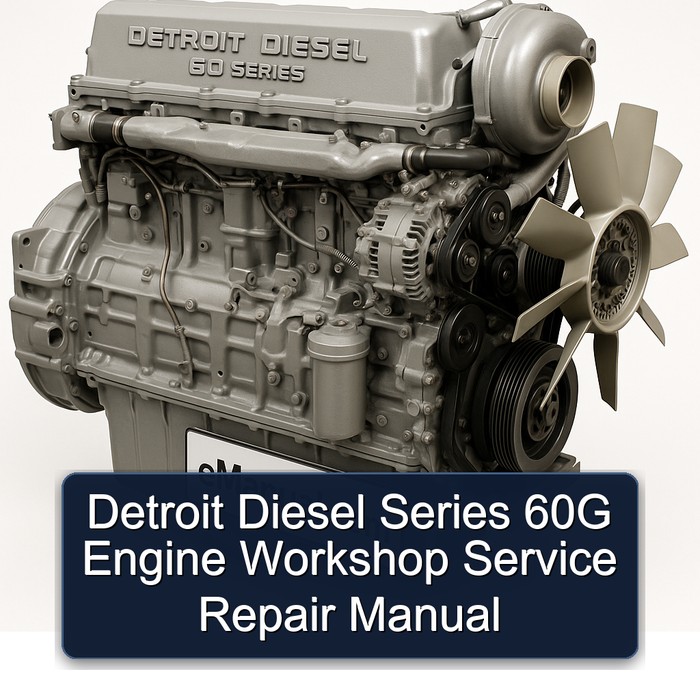 Detroit Diesel Series 60G Engine Workshop Service Repair Manual