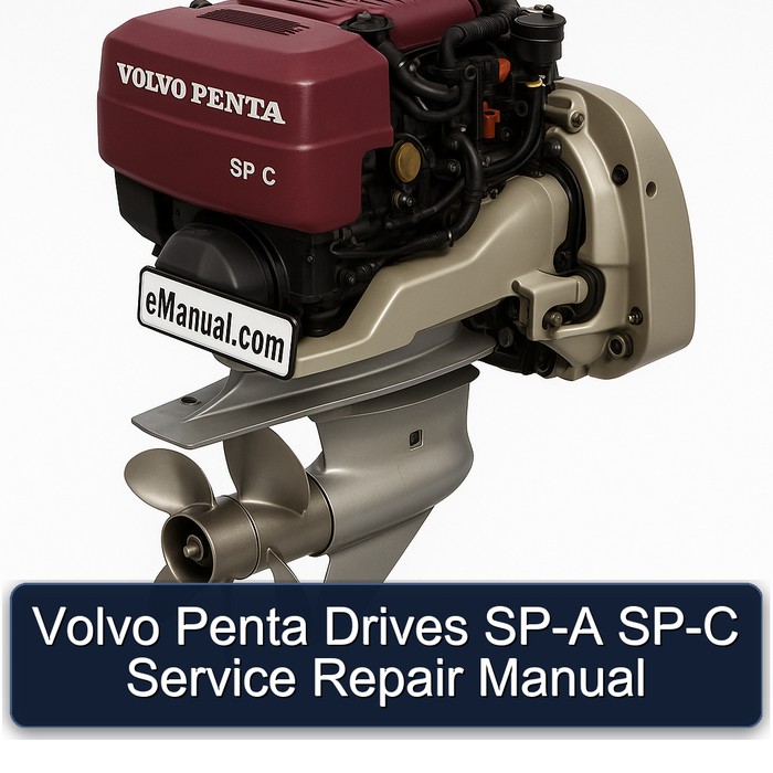 Volvo Penta Drives SP-A SP-C Service Repair Manual