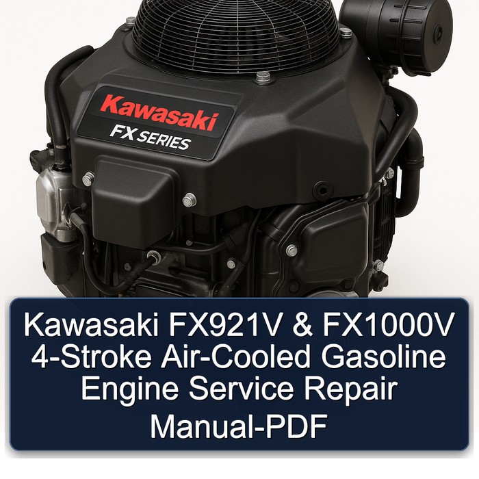 Kawasaki FX921V & FX1000V 4-Stroke Air-Cooled Gasoline Engine Service Repair Manual-PDF