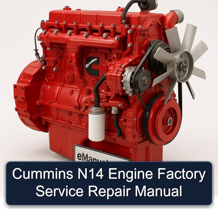 Cummins N14 Engine Factory Service Repair Manual