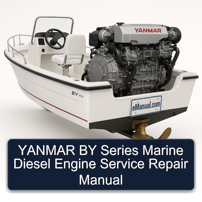 YANMAR BY Series Marine Diesel Engine Service Repair Manual