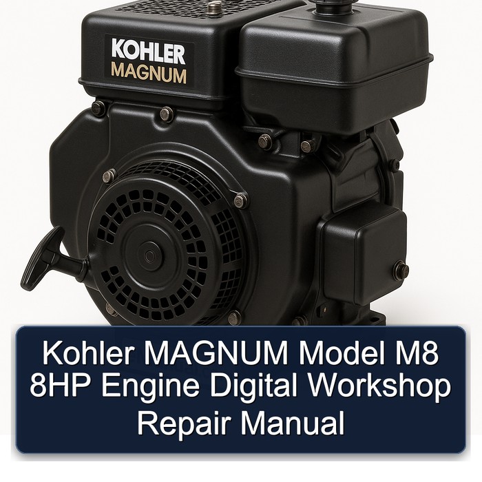 Kohler MAGNUM Model M8 8HP Engine Digital Workshop Repair Manual