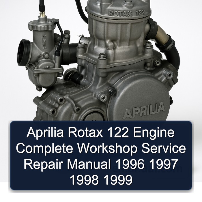 Aprilia Rotax 122 Engine Complete Workshop Service Repair Manual 1996 1997 1998 1999