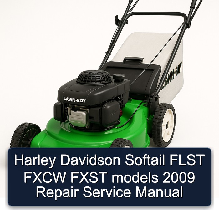 Harley Davidson Softail FLST FXCW FXST models 2009 Repair Service Manual