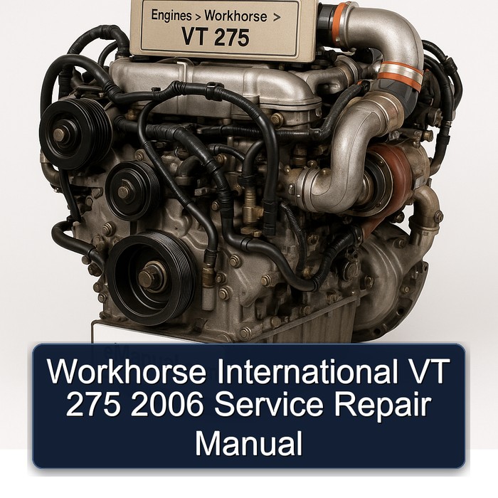 Workhorse International VT 275 2006 Service Repair Manual