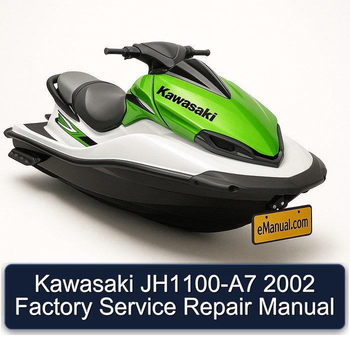 Kawasaki JH1100-A7 2002 Factory Service Repair Manual