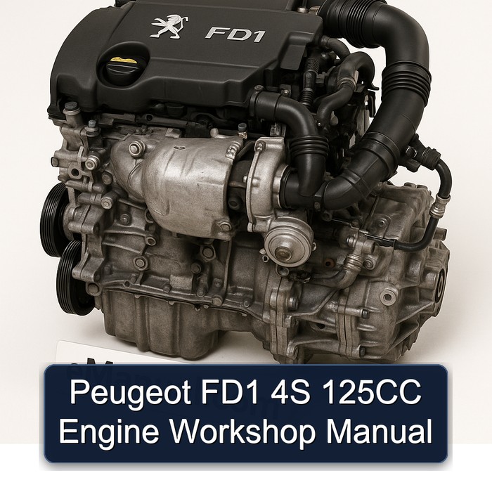 Peugeot FD1 4S 125CC Engine Workshop Manual