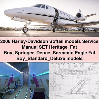 2006 Harley-Davidson Softail Models Service Repair Manual SET