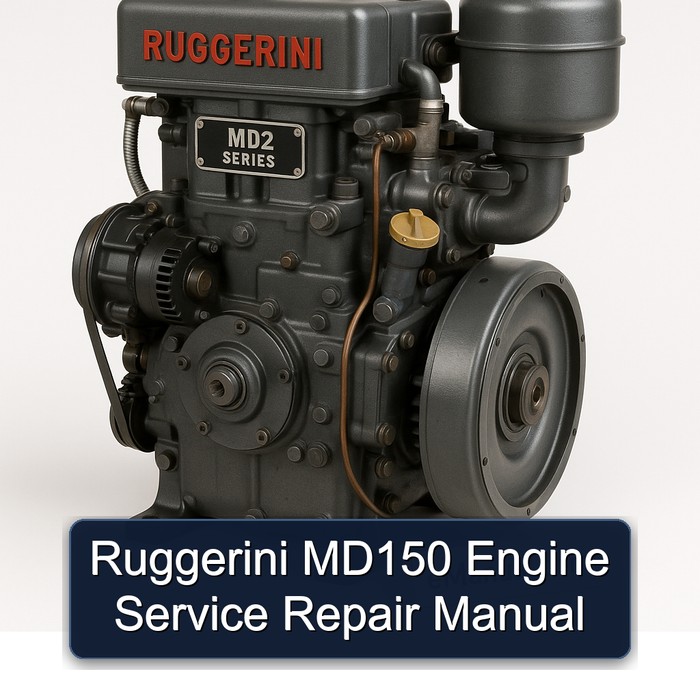 Ruggerini MD150 Engine Service Repair Manual